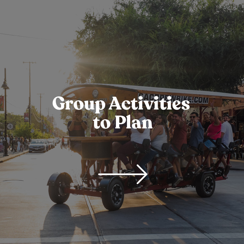 Group Activities to Plan 